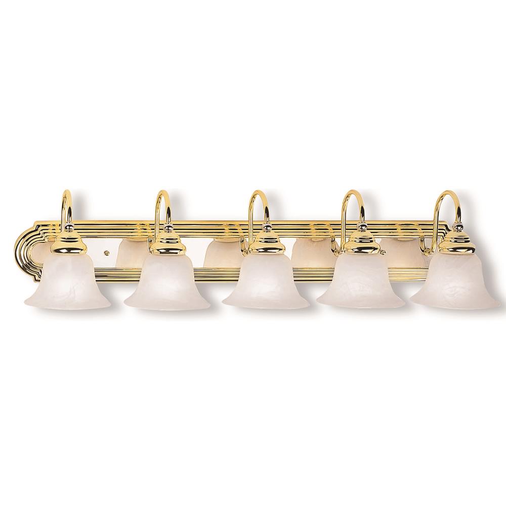 Livex Lighting 1005-25 Belmont Bath in Polished Brass & Chrome 